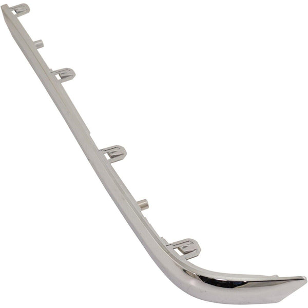 2017-2020 Honda Ridgeline Bumper Moulding Rear Driver Side Bright Chrome Finish