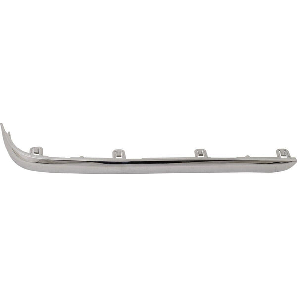 2017-2020 Honda Ridgeline Bumper Moulding Rear Passenger Side Bright Chrome Finish