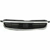 1996-1998 Honda Civic Sedan Grille With Chrome Moulding