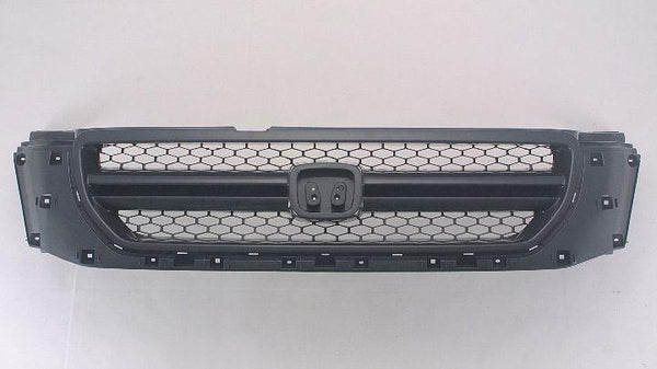 2003-2005 Honda Pilot Grille Matt Gray Lx Model