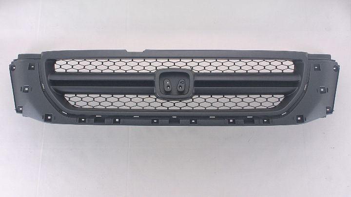Calandre Honda Pilot 2003-2005 Argent/Gris Modèle Ex, HO1200171