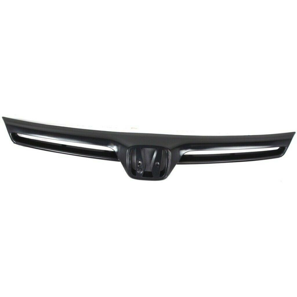 Calandre Honda Civic Coupé 2006-2008 Noir mat, HO1200174