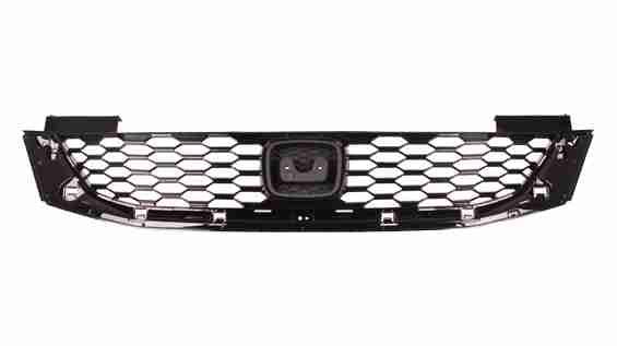 2013-2015 Honda Accord Coupe Grille Painted-Black