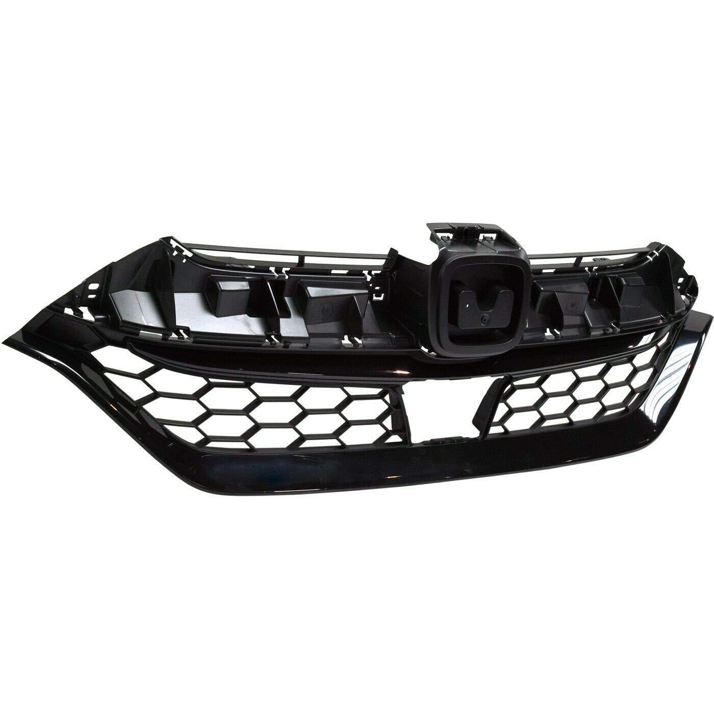 Calandre Honda CR-V 2017-2019 Noir mat EX/EX-L/Touring, HO1200233