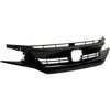 2017-2019 Honda Civic Hatchback Grille Ptd Black Exclude Type-R/Touring Model