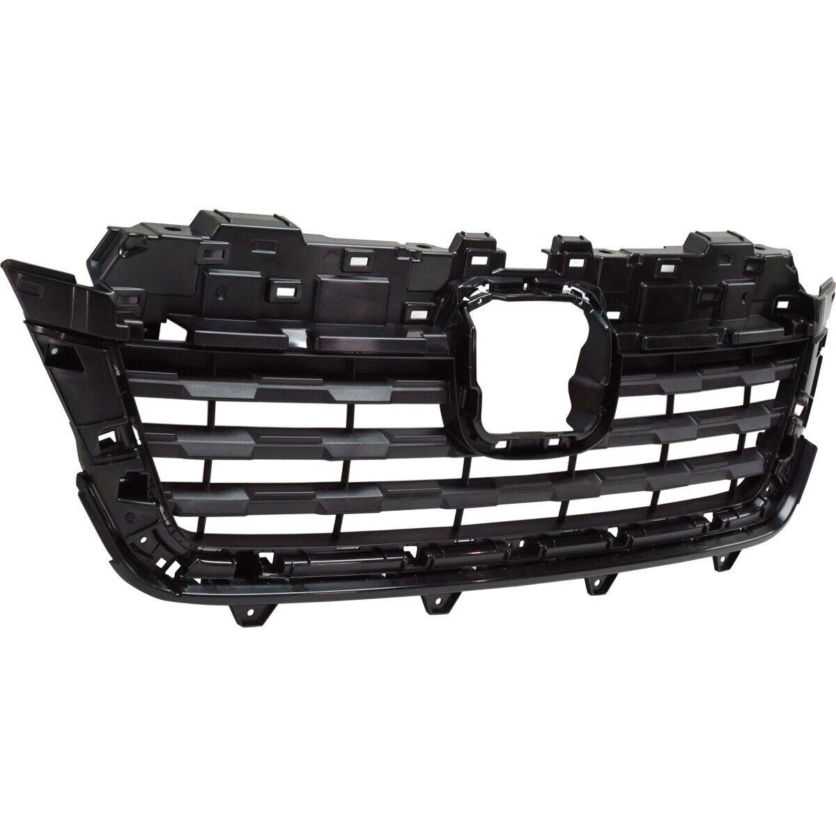 AM Autoparts Black Front Grille For 2016-2017 Honda Accord – Direct Replacement HO1200230
