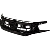 2019-2020 Honda Civic Coupe Grille Ptd Gloss Black Sport Model