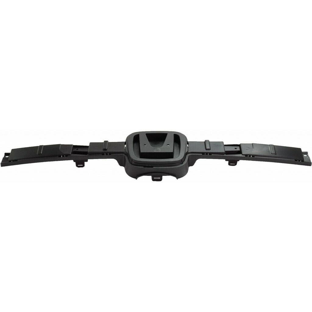 Moulure de calandre noire texturée avec base d'emblème central pour Honda Accord Hybrid 2018-2020, HO1210152