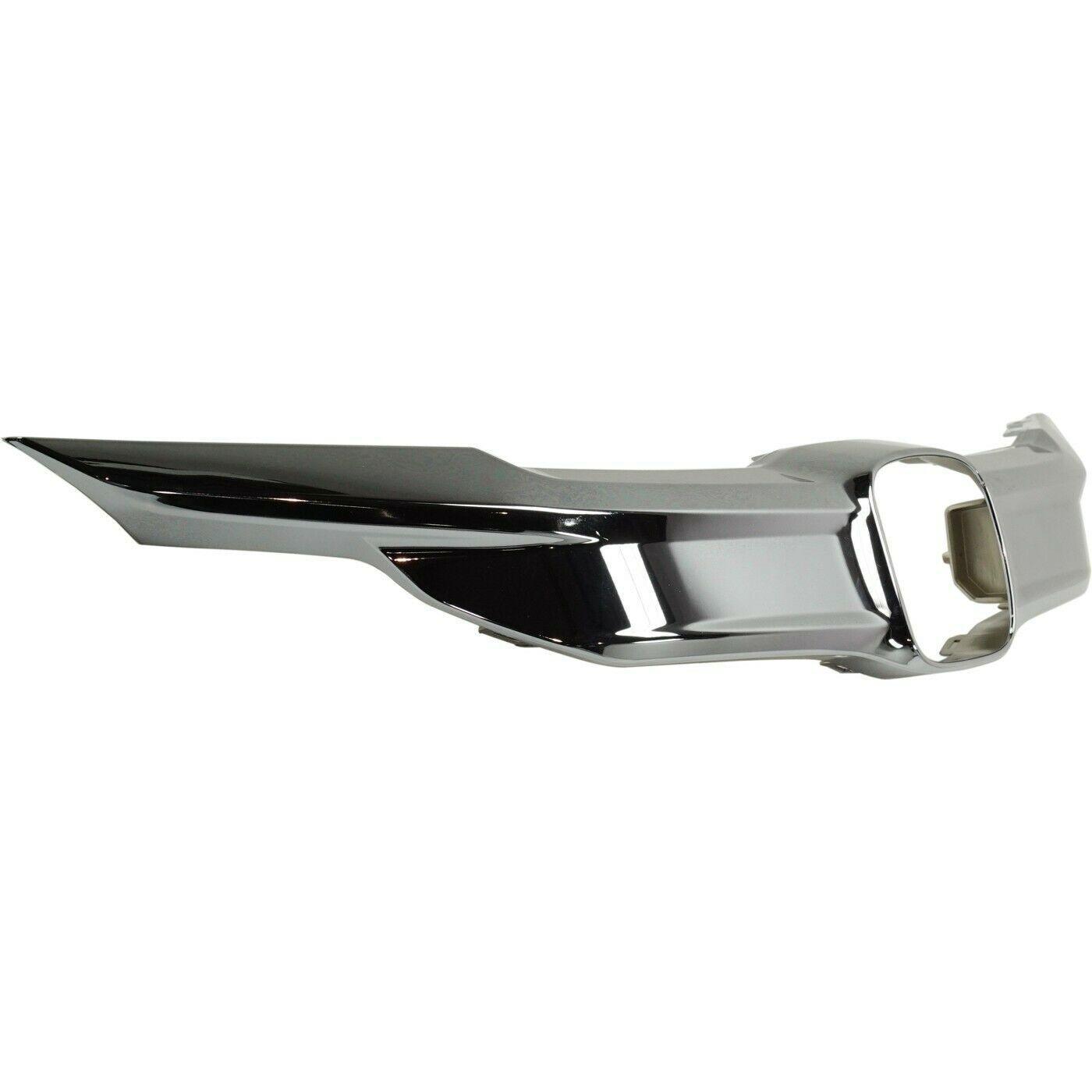 Moulure de calandre pour Honda Accord Coupé 2016-2017, noir chromé fumé, HO1210156