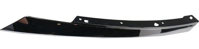 Moulure de calandre côté conducteur pour Honda Civic Berline 2016-2018 chromée (sauf Si), HO1212117