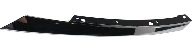 Moulure de calandre côté conducteur chromée pour Honda Civic Coupé 2016-2018 (sauf Si), référence Ho1212117U - Hunt Parts