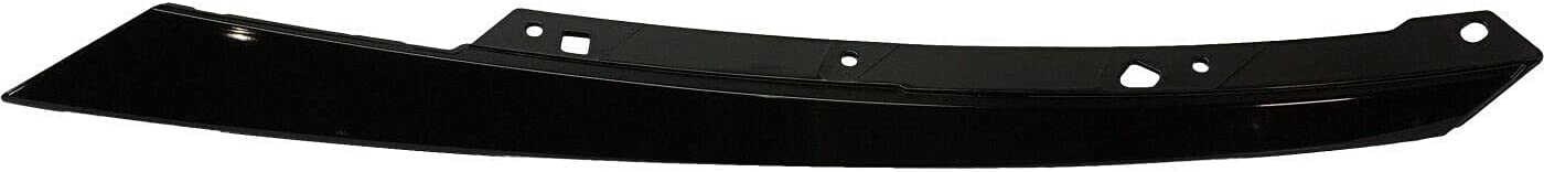 Moulure de calandre côté conducteur pour Honda Civic Coupé 2017-2020, noir métallisé, modèle Si 2018/tous modèles 2019, référence Ho1212124U - Hunt Parts