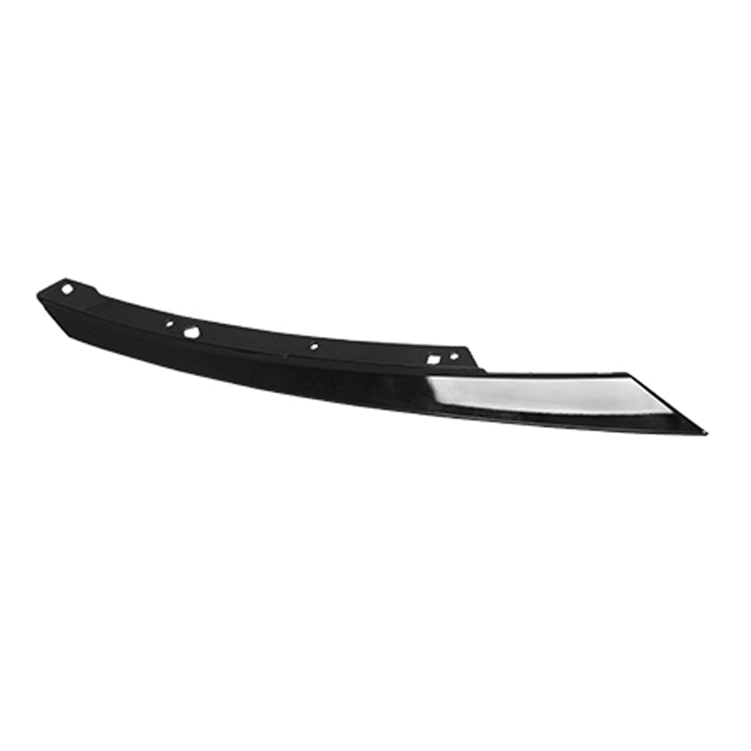 Moulure de calandre côté passager pour Honda Civic Coupé 2017-2020, noir métallisé, compatible avec les modèles Si 2018 et 2019 (tous modèles), référence Ho1213124C - Hunt Parts