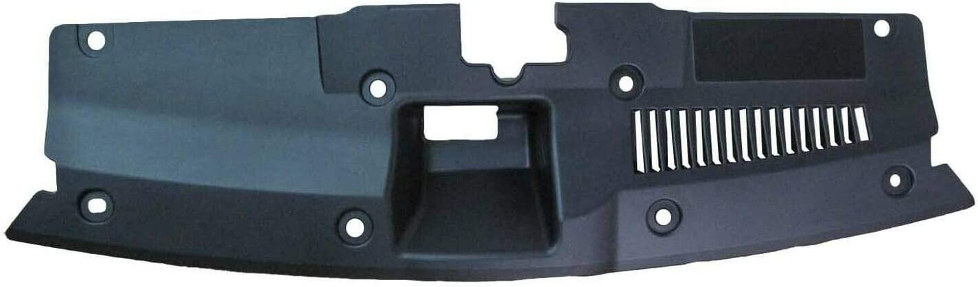 Cache de support de radiateur pour Honda Civic Hatchback 2017-2021, noir texturé, Ho1224113U - Hunt Parts