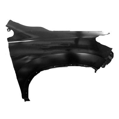 2016-2018 Honda Pilot Fender Front Passenger Side Without Lamp Hole