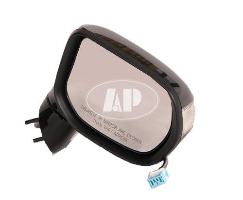 Rétroviseur extérieur côté passager pour Honda Civic Hybrid 2009-2011, électrique et chauffant, avec clignotant, HO1321216