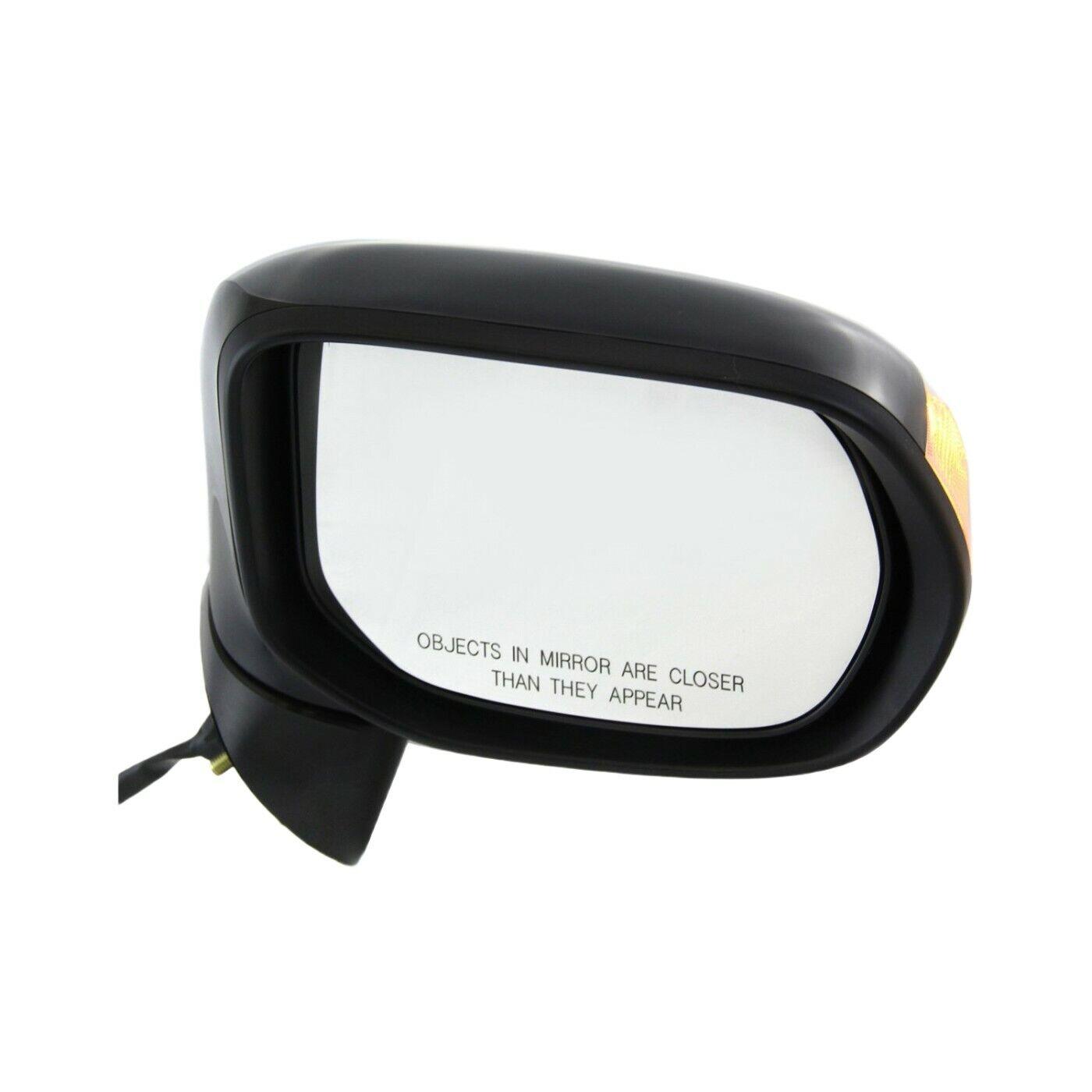 Rétroviseur extérieur côté passager pour Honda Civic Hybrid 2006-2011, électrique avec éclairage, HO1321233