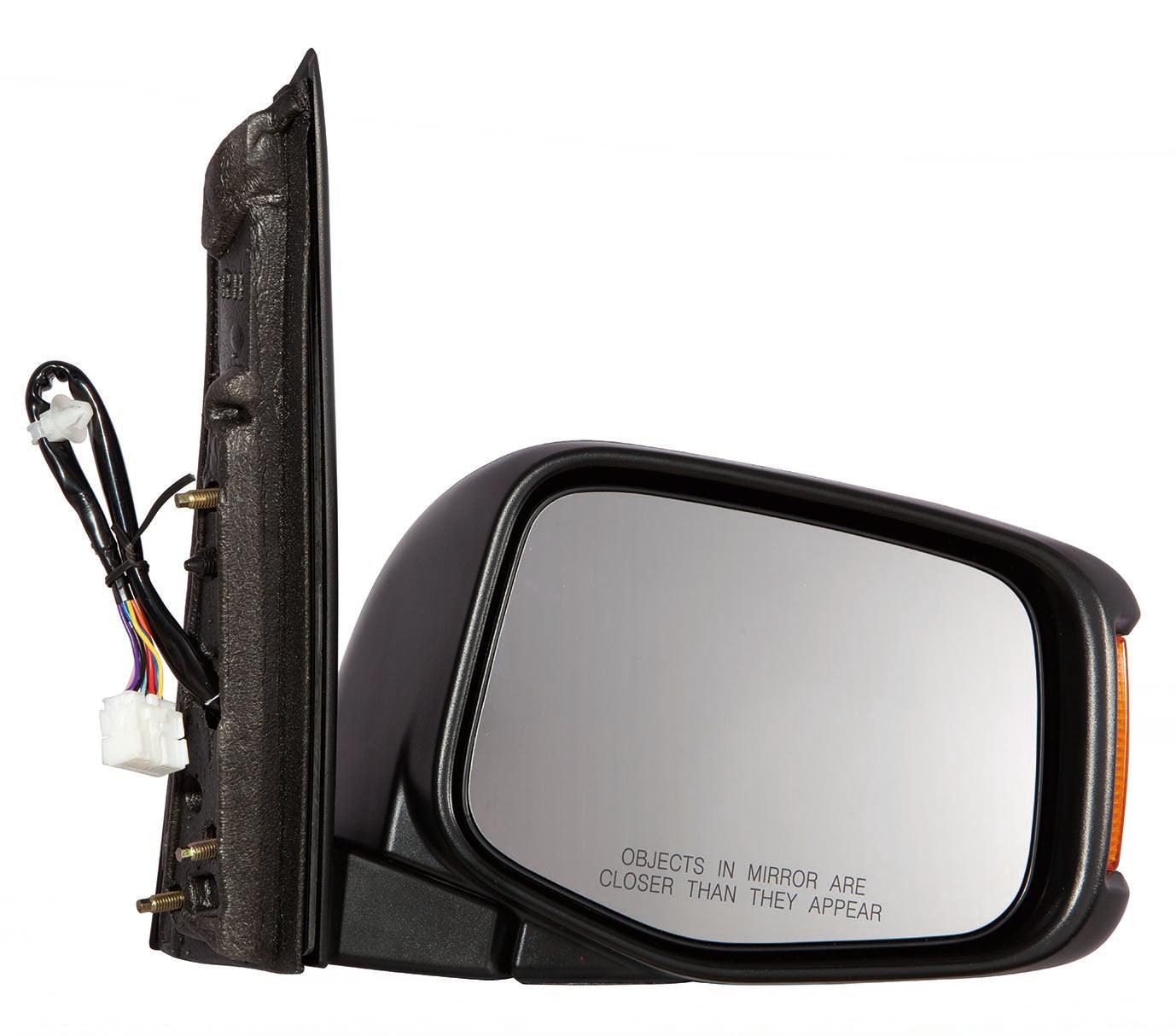 Rétroviseur extérieur côté passager pour Honda Odyssey 2011-2013, électrique et chauffant, avec clignotant, HO1321264