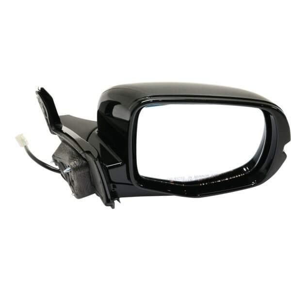 2017-2020 Honda Ridgeline Mirror Passenger Side Power Ptm Glossy With Power Adjust Glass Without Heat