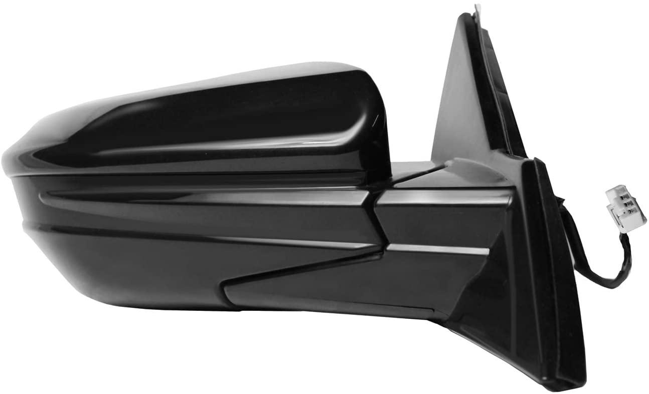 Rétroviseur extérieur côté passager pour Honda Civic Hatchback Type-R 2017-2020, électrique, compatible avec les modèles LX/Sport Hatchback et Type-R sans clignotant ni caméra, HO1321342
