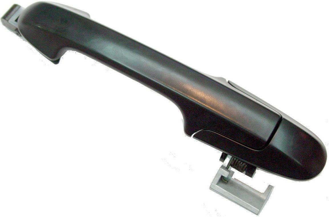 Poignée de porte arrière extérieure côté conducteur pour Honda Accord Coupé 2003-2007 (noir lisse), HO1520114