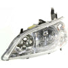 2004-2005 Honda Civic Sedan Head Lamp Driver Side High Quality