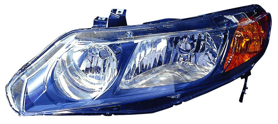 Phare avant gauche pour Honda Civic Berline 2006-2008 - Capa - Pièces détachées Hunt