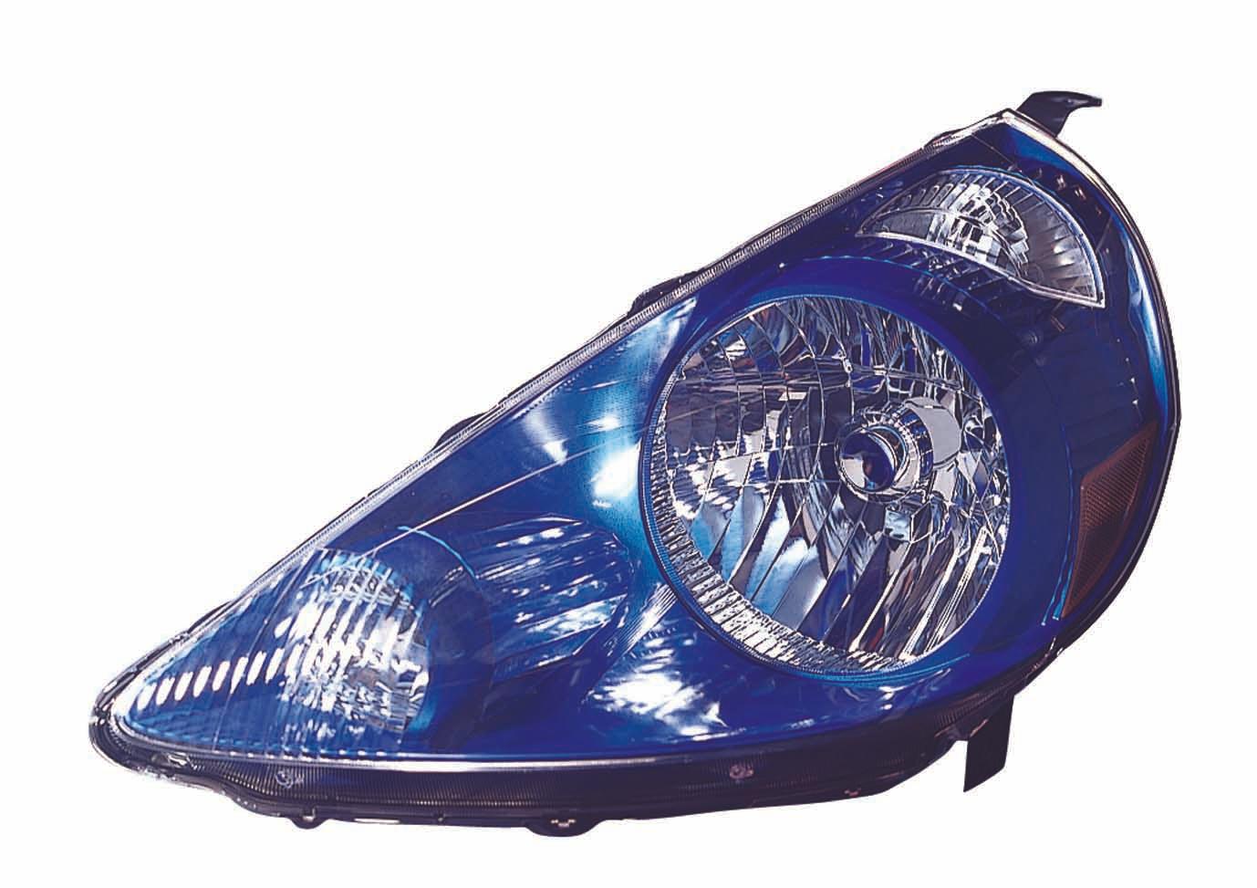 Phare avant côté conducteur Honda Fit 2007-2008 Bleu vif (code B520P) Haute qualité, HO2502132