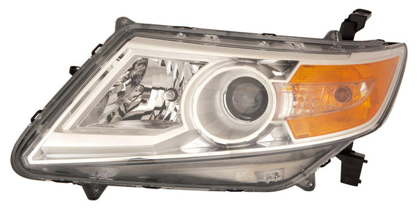 2011-2013 Honda Odyssey Head Lamp Driver Side Halogen High Quality