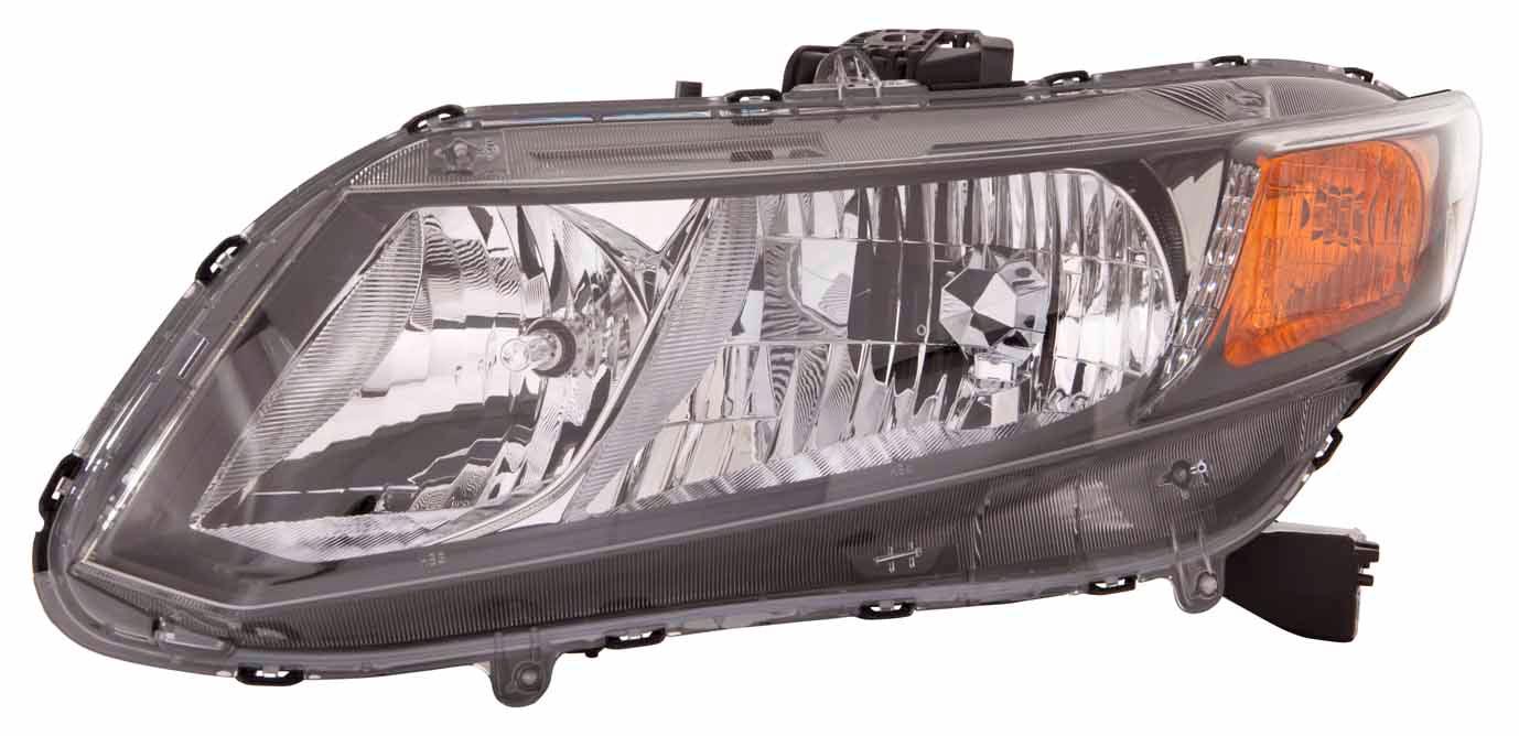 Phare avant gauche (côté conducteur) pour Honda Civic Berline 2012, haute qualité, HO2502144