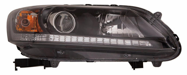 2013-2015 Honda Accord Sedan Head Lamp Driver Side Halogen Ex/Lx/Sport Models/2.4 Liter Ex-L High Quality