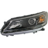 2013-2015 Honda Accord Sedan Head Lamp Driver Side Halogen With Led Drl 3.5L Ex-L Models High Quality