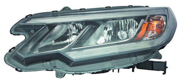 2015-2016 Honda Crv Head Lamp Driver Side Halogen With Led Drl Ex/Ex-L High Quality