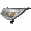 2015-2016 Honda Crv Head Lamp Driver Side Halogen Without Led Drl Lx
