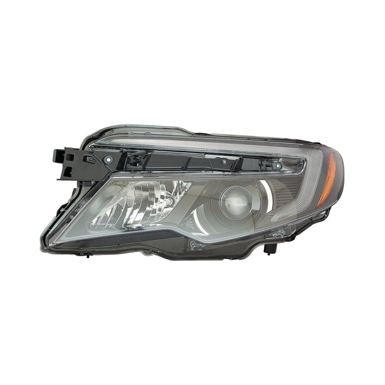 Phare avant gauche halogène pour Honda Pilot 2016-2020, sans fonction de gradation automatique ni d'allumage/extinction automatique, référence HO2502165C - Hunt Parts