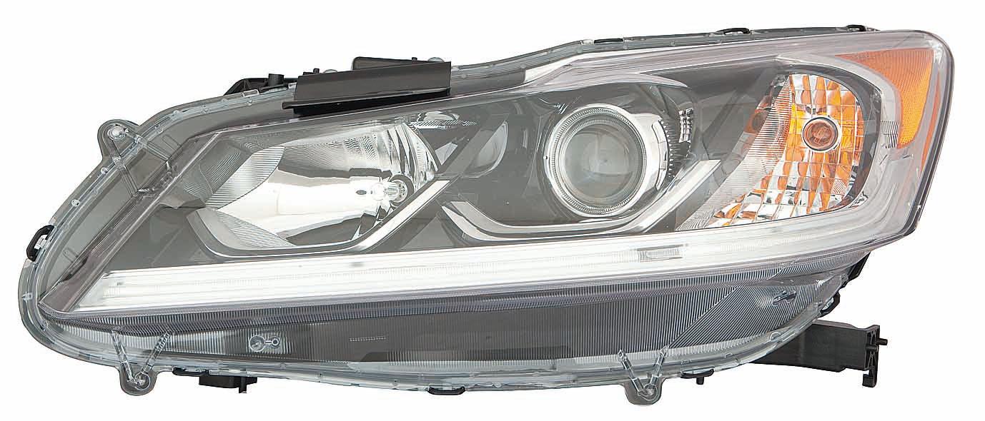 Phare avant côté conducteur pour Honda Accord Berline 2016-2017, halogène LX, qualité économique, HO2502168U