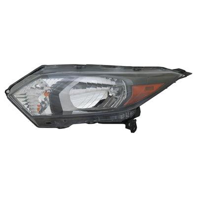 Phare avant côté conducteur pour Honda HRV 2016-2018, halogène haute qualité, HO2502171