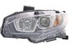 2017-2020 Honda Civic Hatchback Head Lamp Driver Side Halogen High Quality