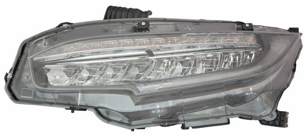 2017-2020 Honda Civic Hatchback Type-R Head Lamp Driver Side Led Ex/Ex-L/Ex-T/Lx Model High Quality