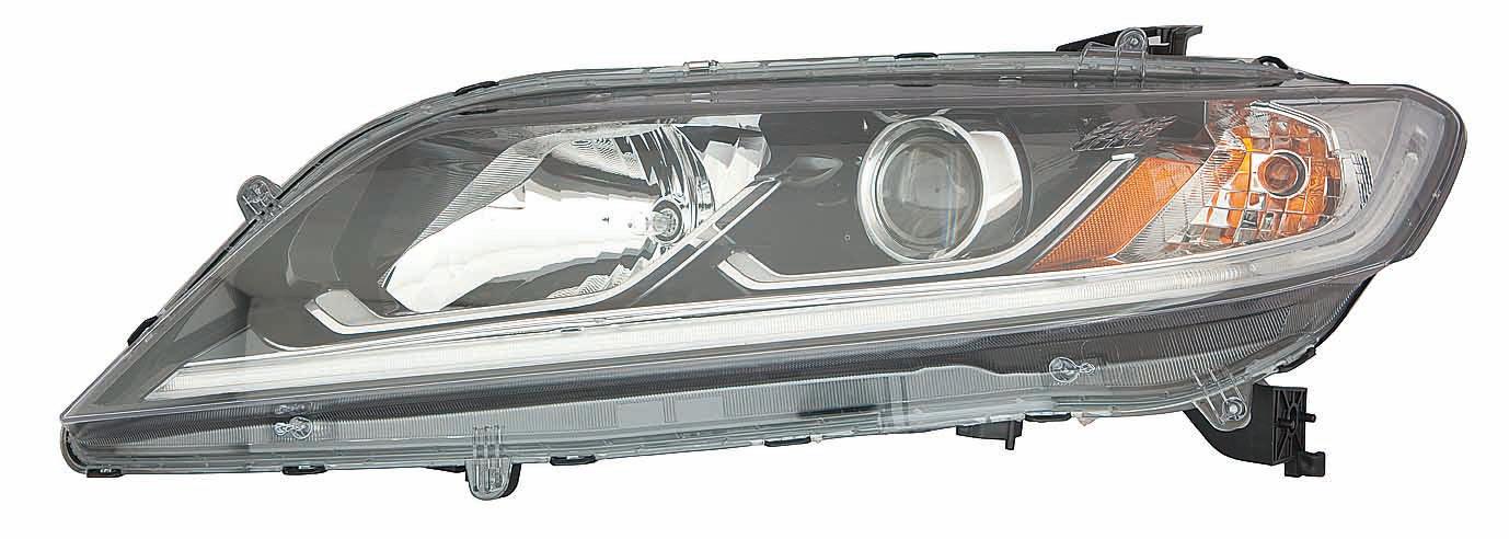 Phare avant gauche (côté conducteur) pour Honda Accord Coupé LX-S (2016-2017), sans feux de jour, haute qualité, référence HO2502179