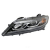 2016-2017 Honda Accord Coupe Head Lamp Driver Side Halogen With Led Drl Ex/Ex-L Model High Quality