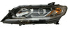 2016-2017 Honda Accord Coupe Head Lamp Driver Side Halogen With Led Drl Ex/Ex-L Model High Quality