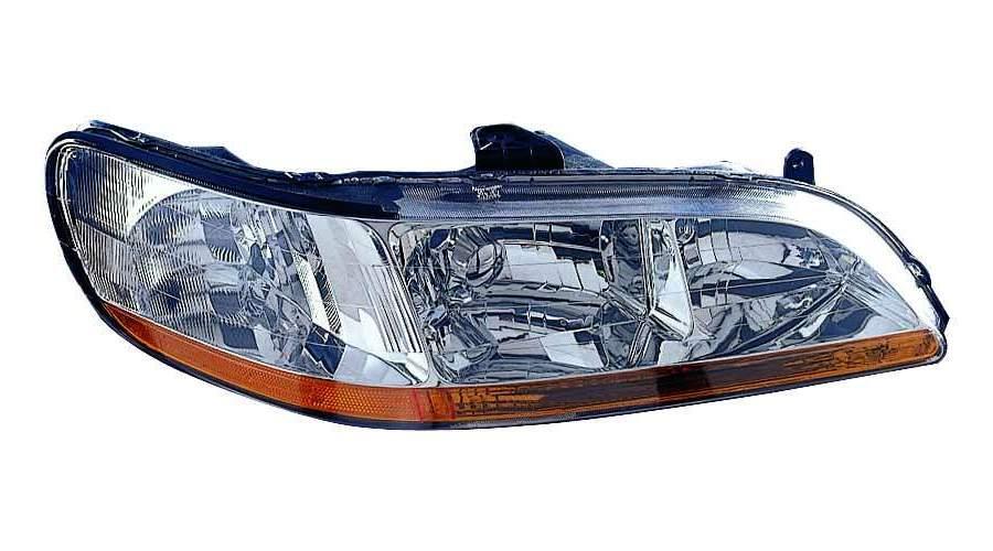 Phare avant côté passager pour Honda Accord Berline 2001-2002, haute qualité, HO2503117