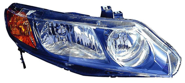 2006-2008 Honda Civic Sedan Head Lamp Passenger Side Economy Quality