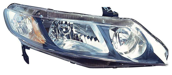 Head Lamp Passenger Side Honda Civic Hybrid 2006-2011 Capa