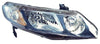2006-2011 Honda Civic Hybrid Head Lamp Passenger Side High Quality