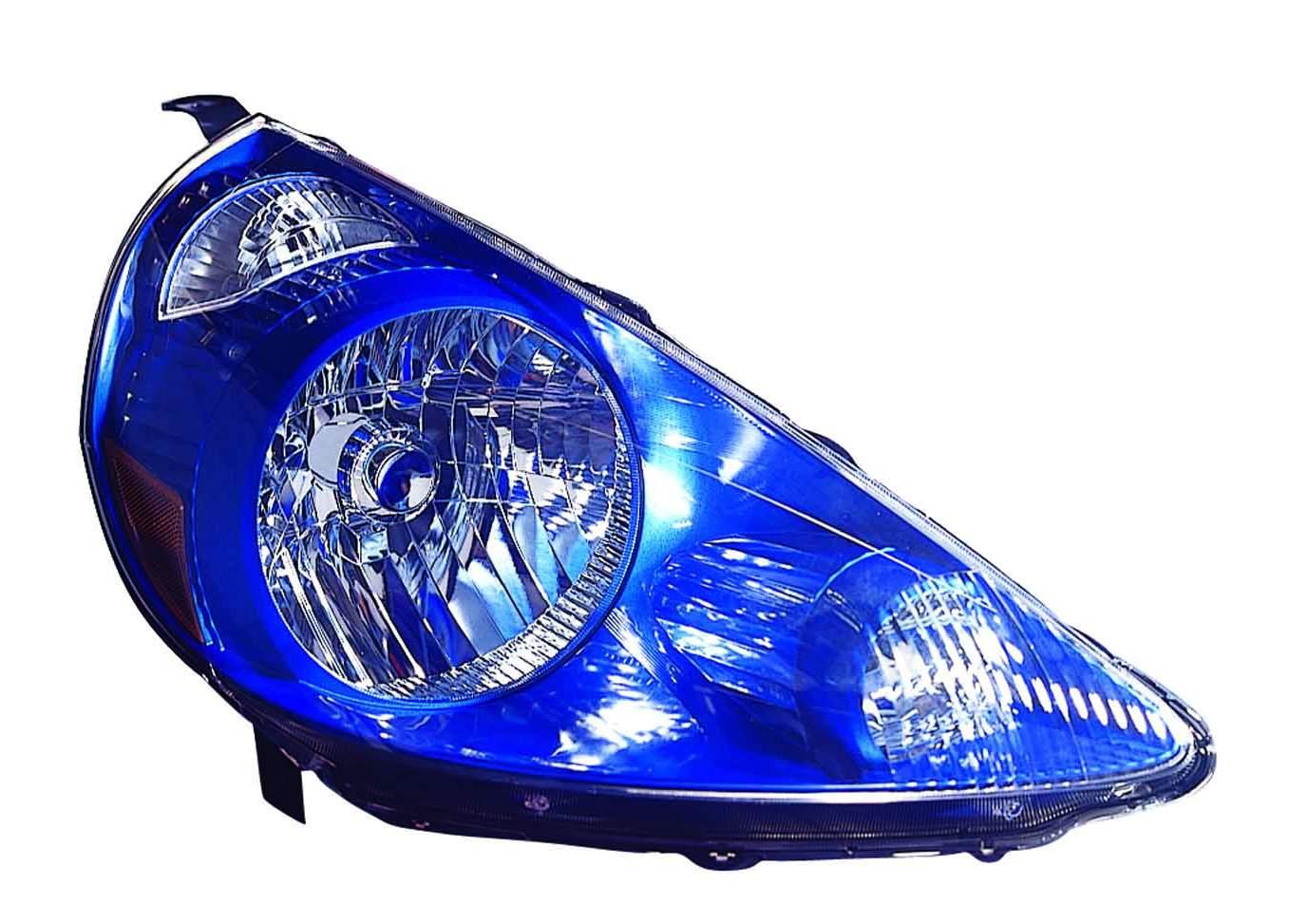 Phare avant côté passager pour Honda Fit 2007-2008, bleu vif (code B520P), haute qualité, HO2503132