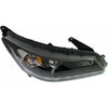 2013-2015 Honda Accord Sedan Head Lamp Passenger Side Halogen With Led Drl 3.5L Ex-L Models High Quality