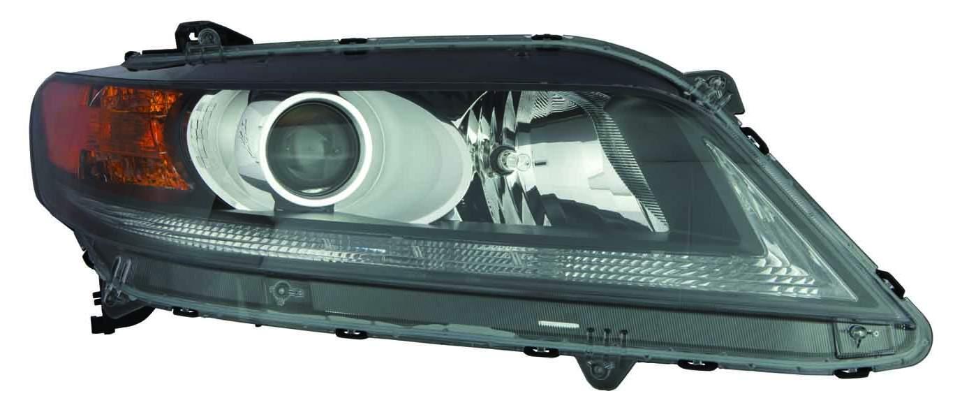 Phare avant côté passager pour Honda Accord Coupé 2013-2015, 4 cylindres, halogène haute qualité, HO2503157