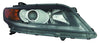 2013-2015 Honda Accord Coupe Head Lamp Passenger Side 4 Cyl Halogen High Quality